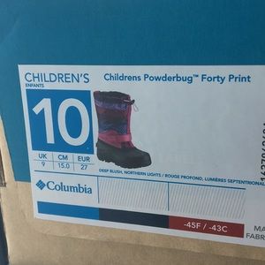Children’s snow boot size 10